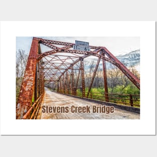 Stevens Creek Bridge Posters and Art